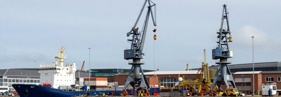 Desarrollo del puerto de Belfast impulsado por Bauer Technologies