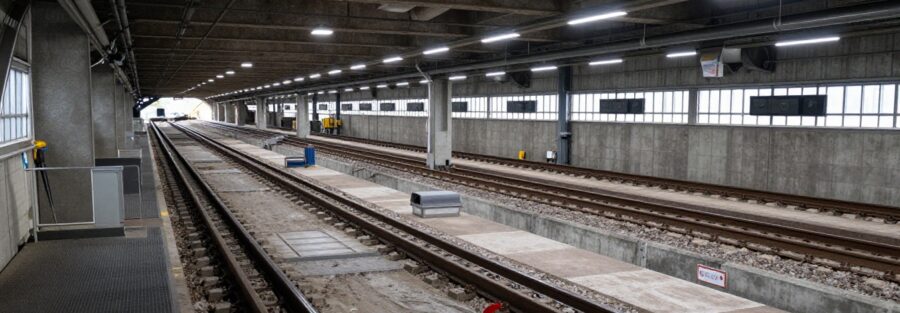 Finalización de los Pasos Transversales en el Túnel Northolt de HS2