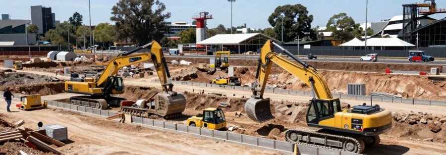 Inicia la excavación del mega proyecto del metro de Melbourne