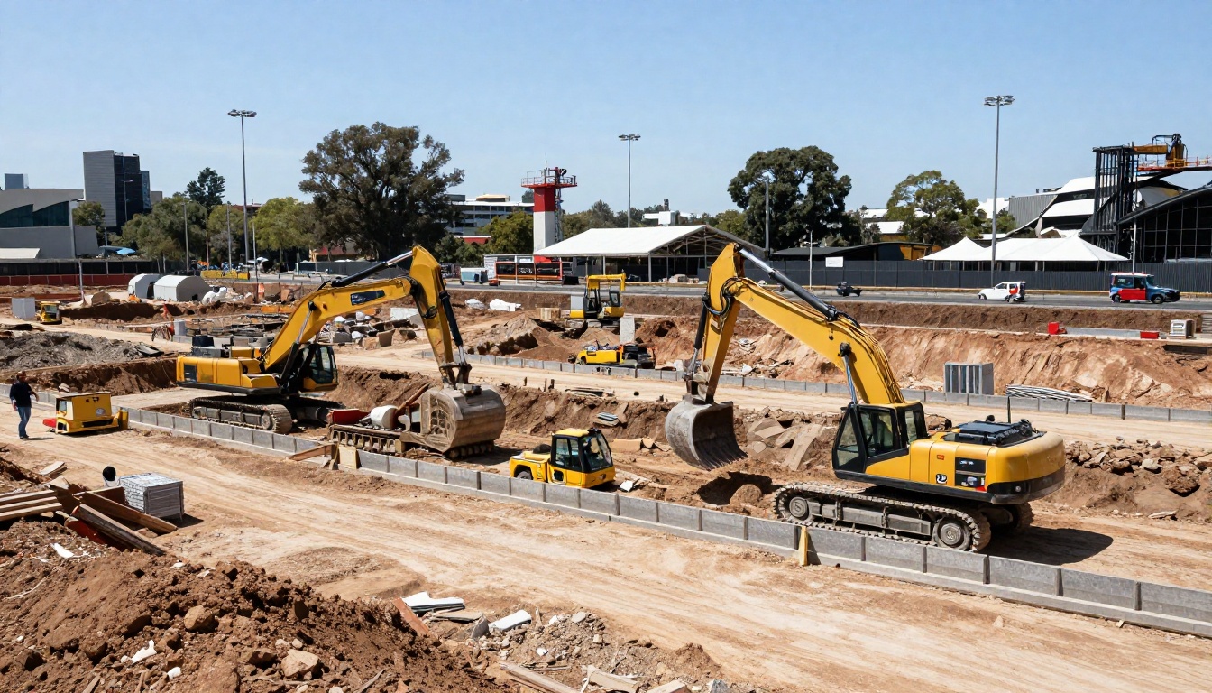 Inicia la excavación del mega proyecto del metro de Melbourne