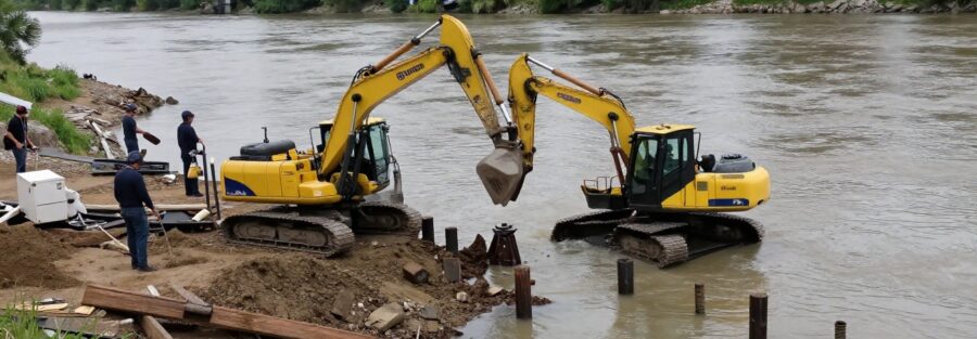 Aprobación del cambio en el proyecto de estabilización del lecho del río Hudson