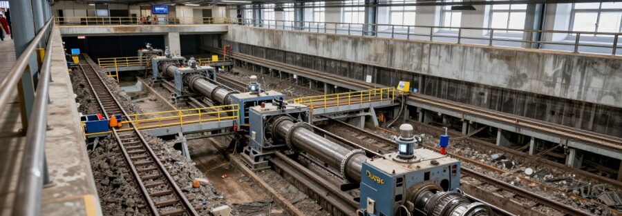 Avance significativo en la línea púrpura del metro de Calcuta