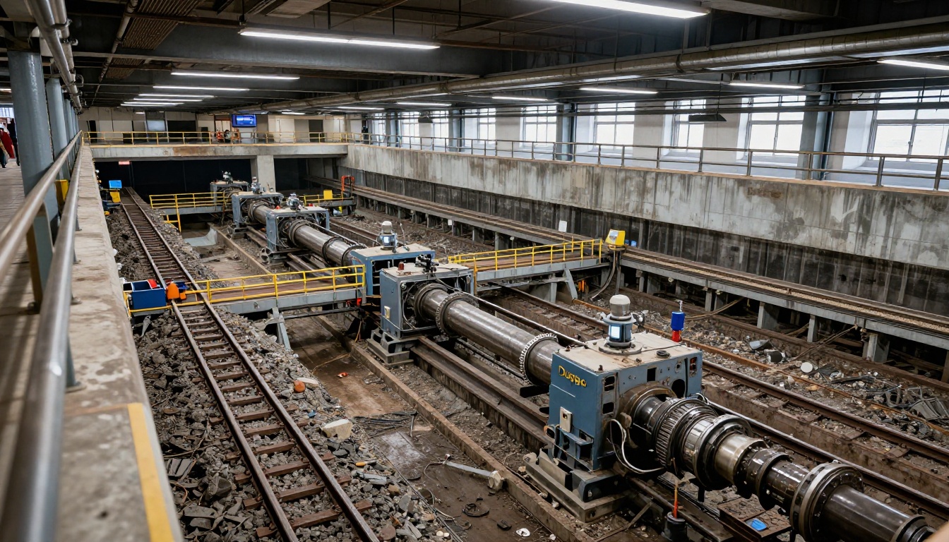 Avance significativo en la línea púrpura del metro de Calcuta