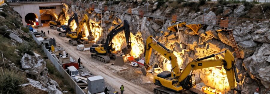 Avances en la construcción del túnel ferroviario Italia-Austria
