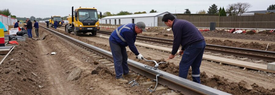 Fortalecimiento de las Estructuras Ferroviarias junto al Túnel de Chipping Sodbury