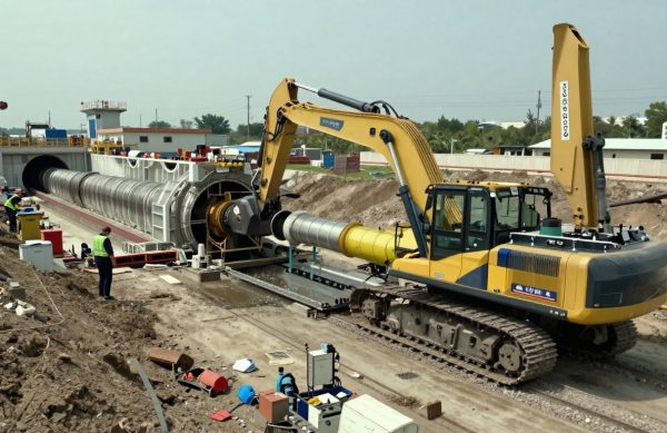 Inicio de la Excavación del Primer Túnel Submarino de India