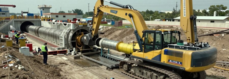 Inicio de la Excavación del Primer Túnel Submarino de India