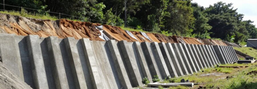 Reemplazo de un dique en Florida tras inundaciones