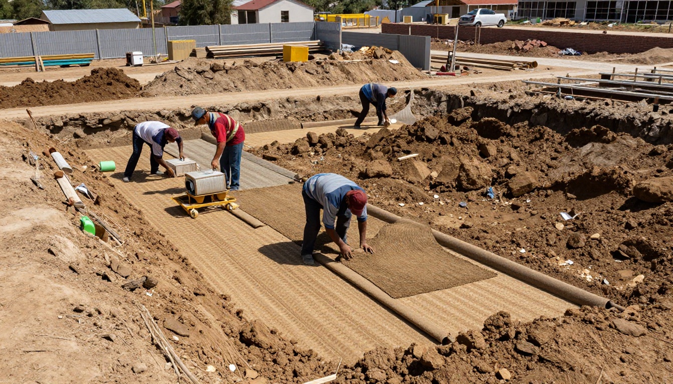 Mejorando la Estabilidad de Suelos en Infraestructura con Geosintéticos