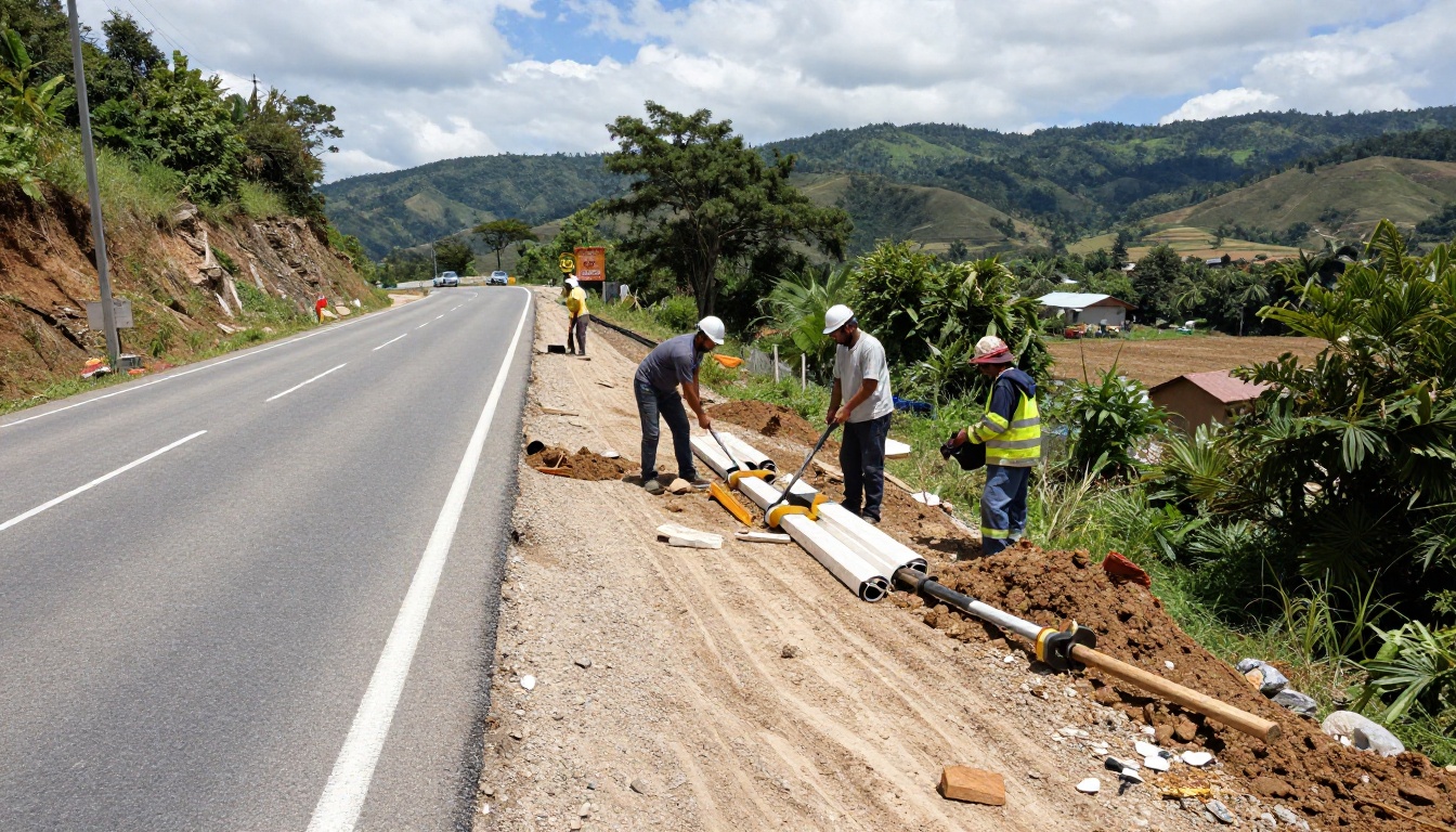 Prevención de fallas en carreteras con geosintéticos