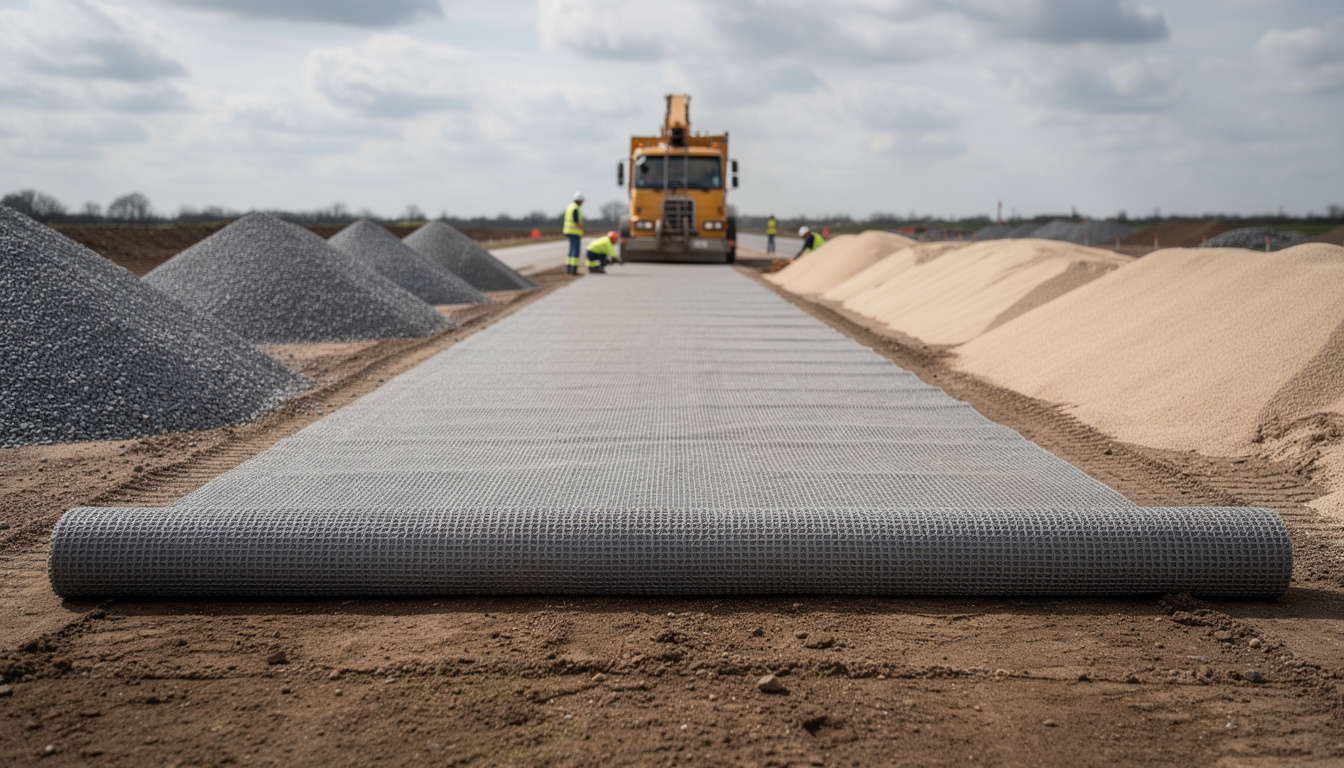 Importancia de los geosintéticos en la construcción de carreteras