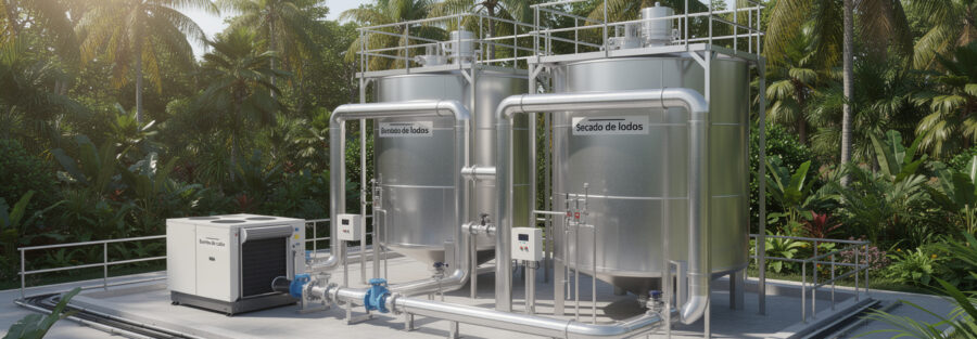 Innovaciones en el Secado de Lodos para Plantas de Tratamiento