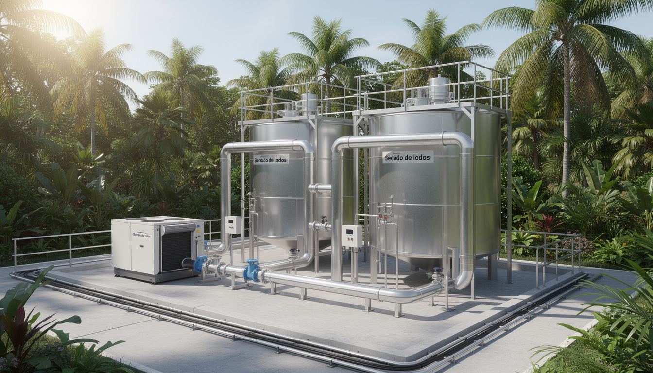 Innovaciones en el Secado de Lodos para Plantas de Tratamiento