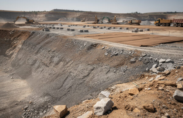 Mejoras en infraestructuras mineras mediante geosintéticos Mejoras en infraestructuras mineras mediante geosintéticos